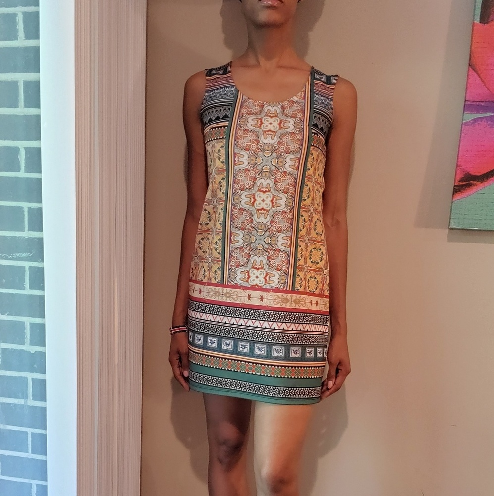 5th & Love Patterned Print Dress